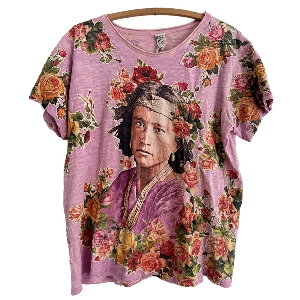 Magnolia Pearl Sold Out Limited Appliqué Navajo Warrior NWT - Picture 1 of 7